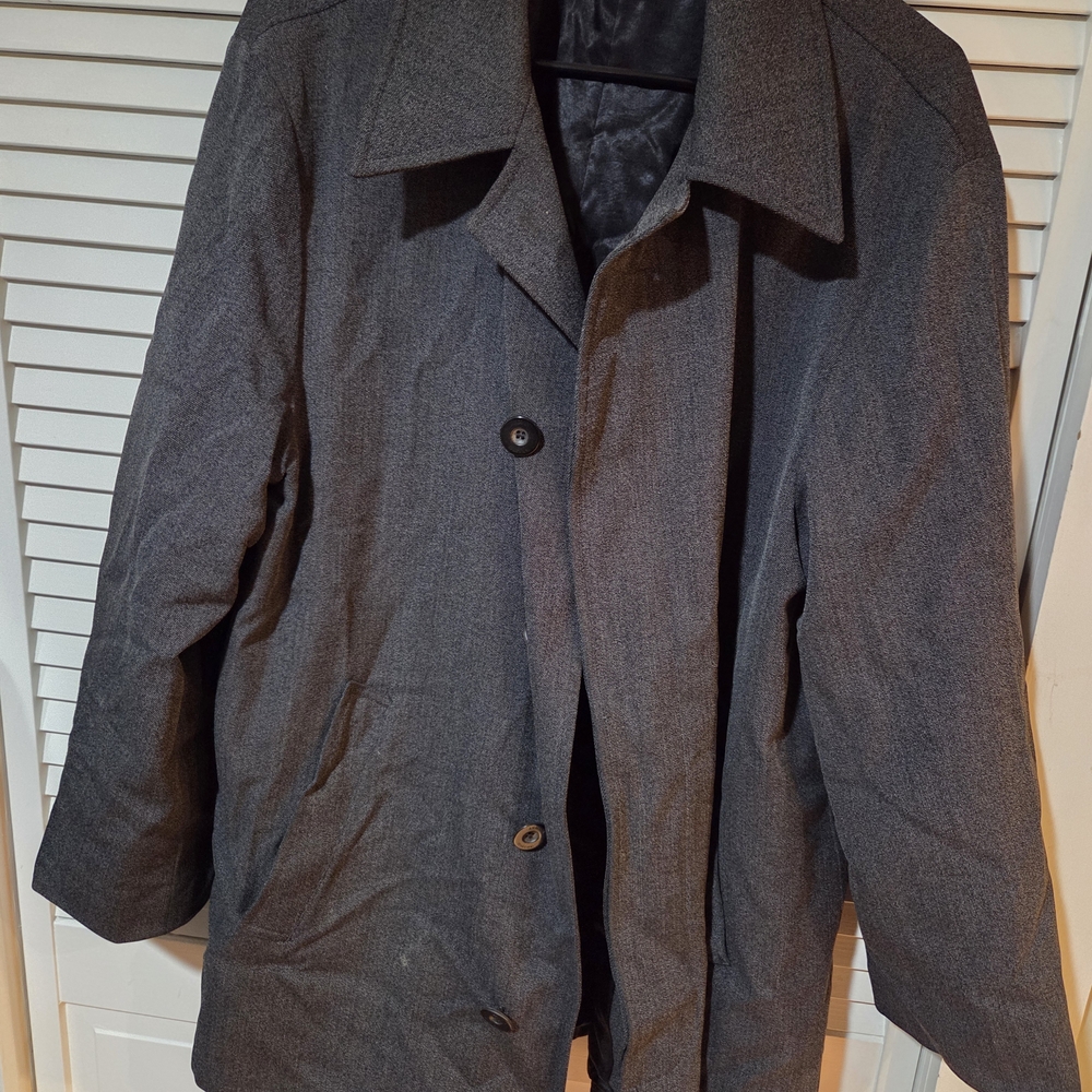 Armani Men's Gray Coat